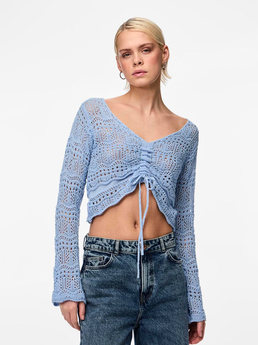 PCMARTHA Pullover - Blue Bell