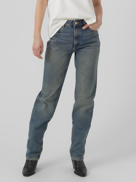 VMHAILEY Jeans - Medium Blue Denim