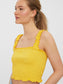 VMJADEISABEL T-shirts - Amber Yellow