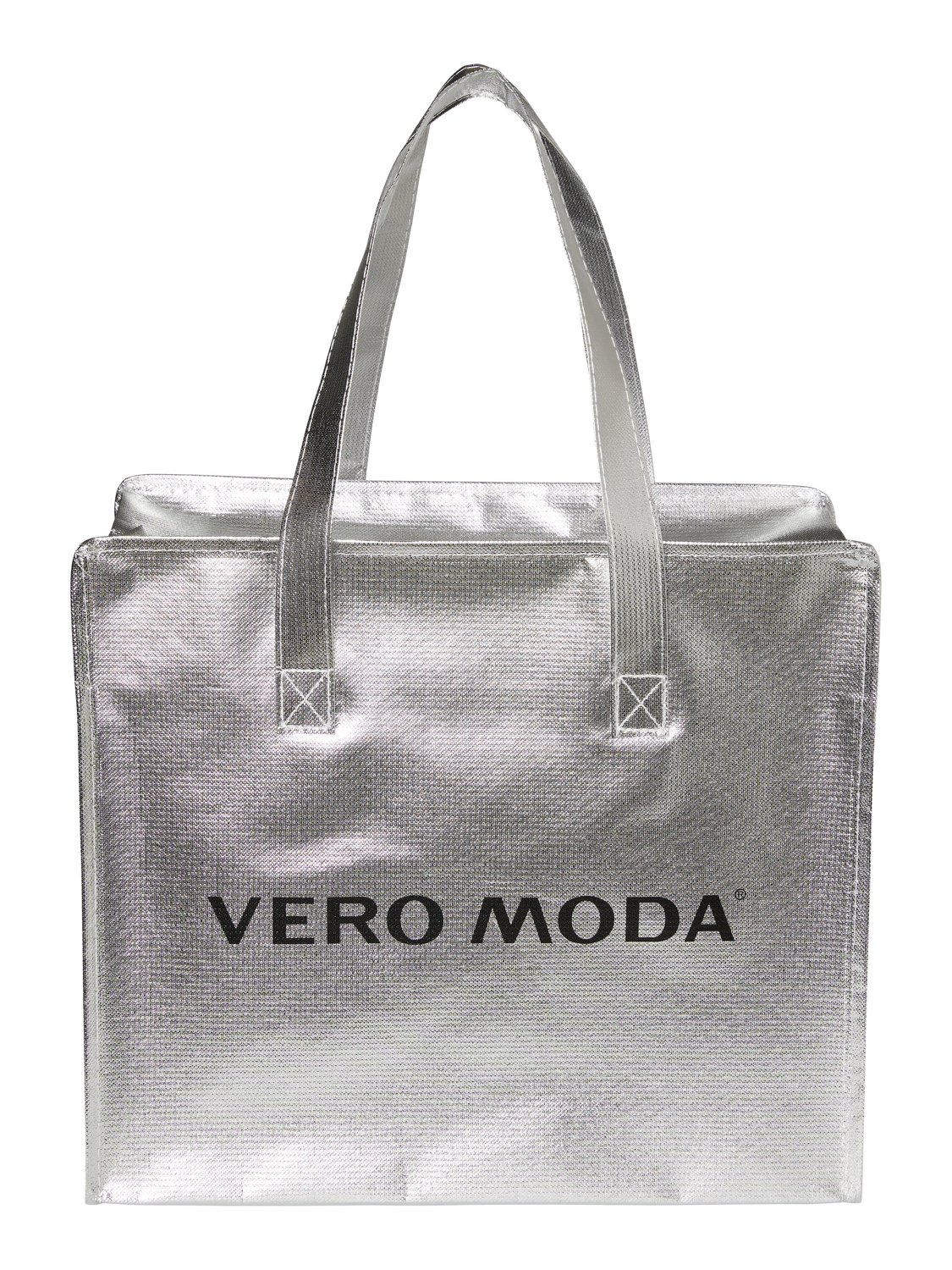 VMSHOPPING Shopping Bag - Silver Colour