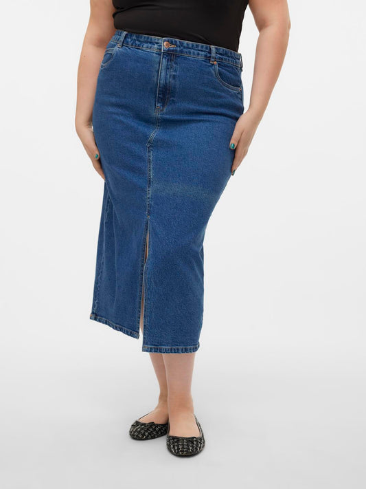 VMCVERI Skirt - Medium Blue Denim
